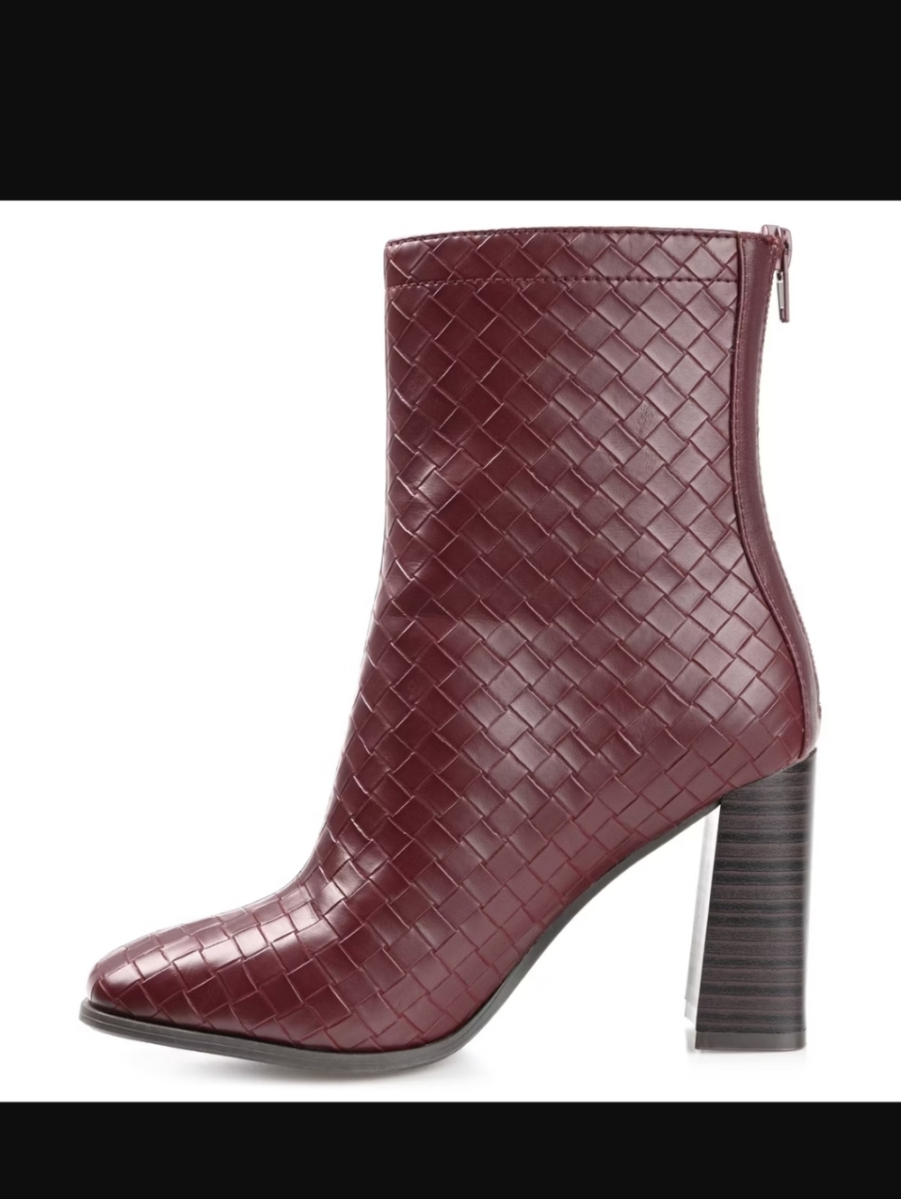 New w/Box Journee Collection Brielle Tru Comfort Block Heel Mid-Calf Zip Booties - Picture 3 of 10